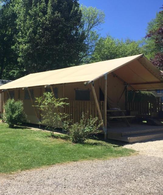 Camping De La Bonnette Caylus Bagian luar foto