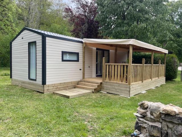 Camping De La Bonnette Caylus Bagian luar foto
